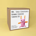 Bumble Creature DIY Plush Sewing Kit - Pink