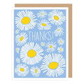 Abstract Daisies Thank You Card (single or boxed)