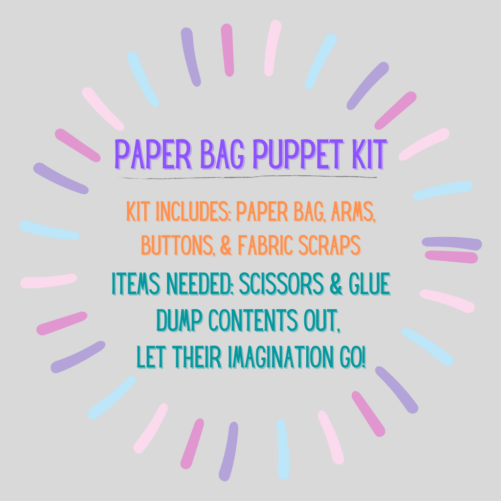 Recycled kid craft kits