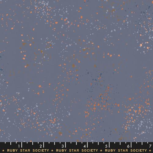 Ruby Star-Speckled Metallic Denim