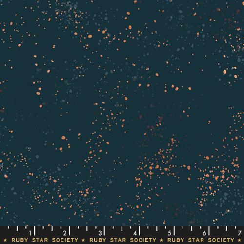 Ruby Star-Speckled Metallic Navy
