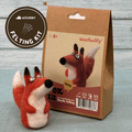 Needle Felting Kit – Wool fox DIY Craft Kit for Beginners
