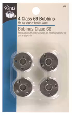 Class 66 Metal Bobbins 4 ct