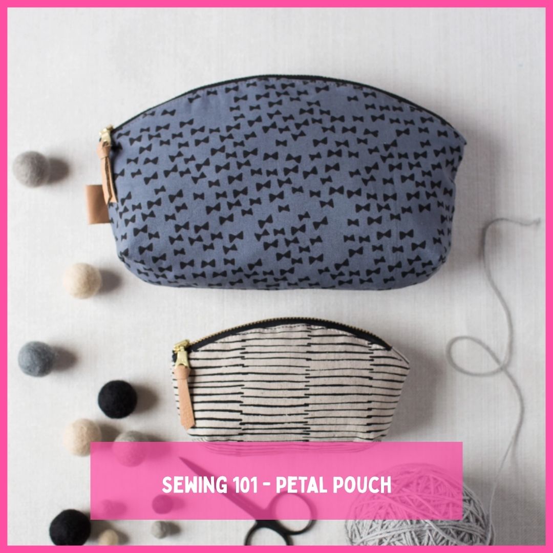 Sewing 101 - Petal Pouch