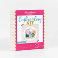 Glass Garden Embroidery Kit | Complete Craft Kit For Beginners
