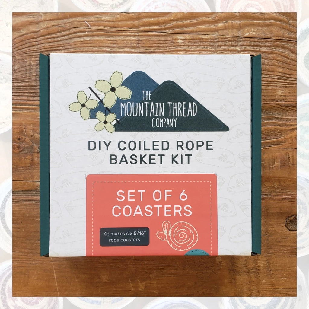 The Mountain Thread Company DIY Coiled Rope Basket Kits