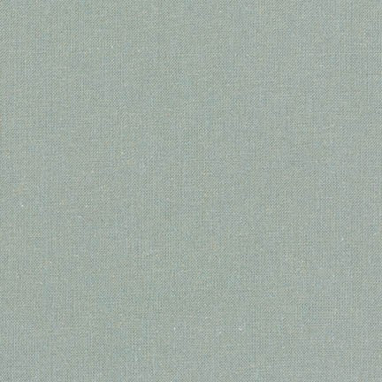 Robert Kaufman Essex Linen Cotton Fabric- Dusty Blue