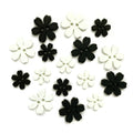 Buttons Galore flower power-boutonniere