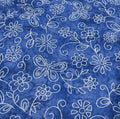 Keepsake Calico - Sundrenched Flowers Royal 1/4 yard
