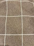 Brown Plaid Fabric