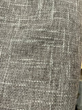 Nick of Time Upholstery Fabric Charcoal Faux Linen