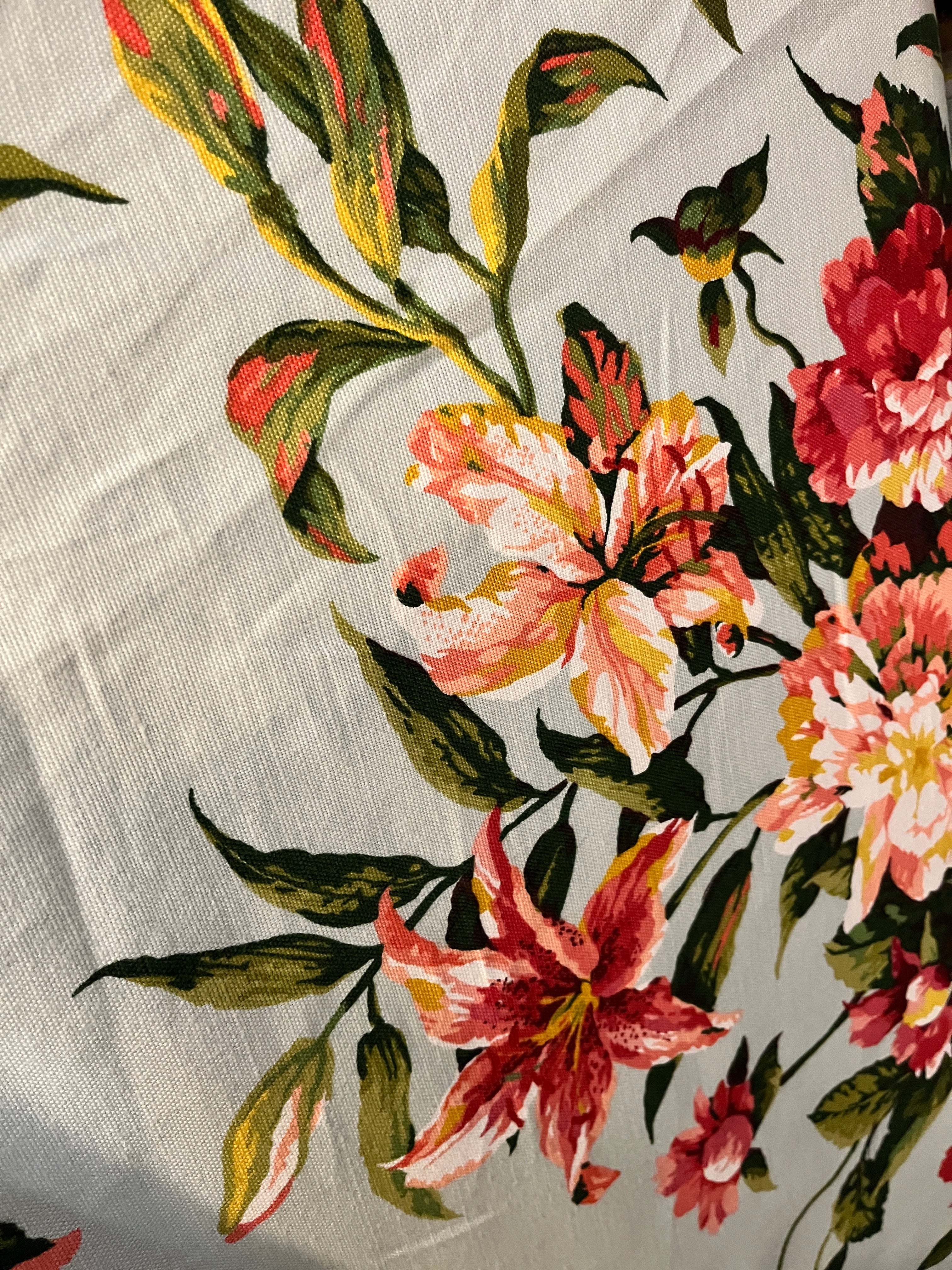Schumacher Fabrics Lilies and Peonies