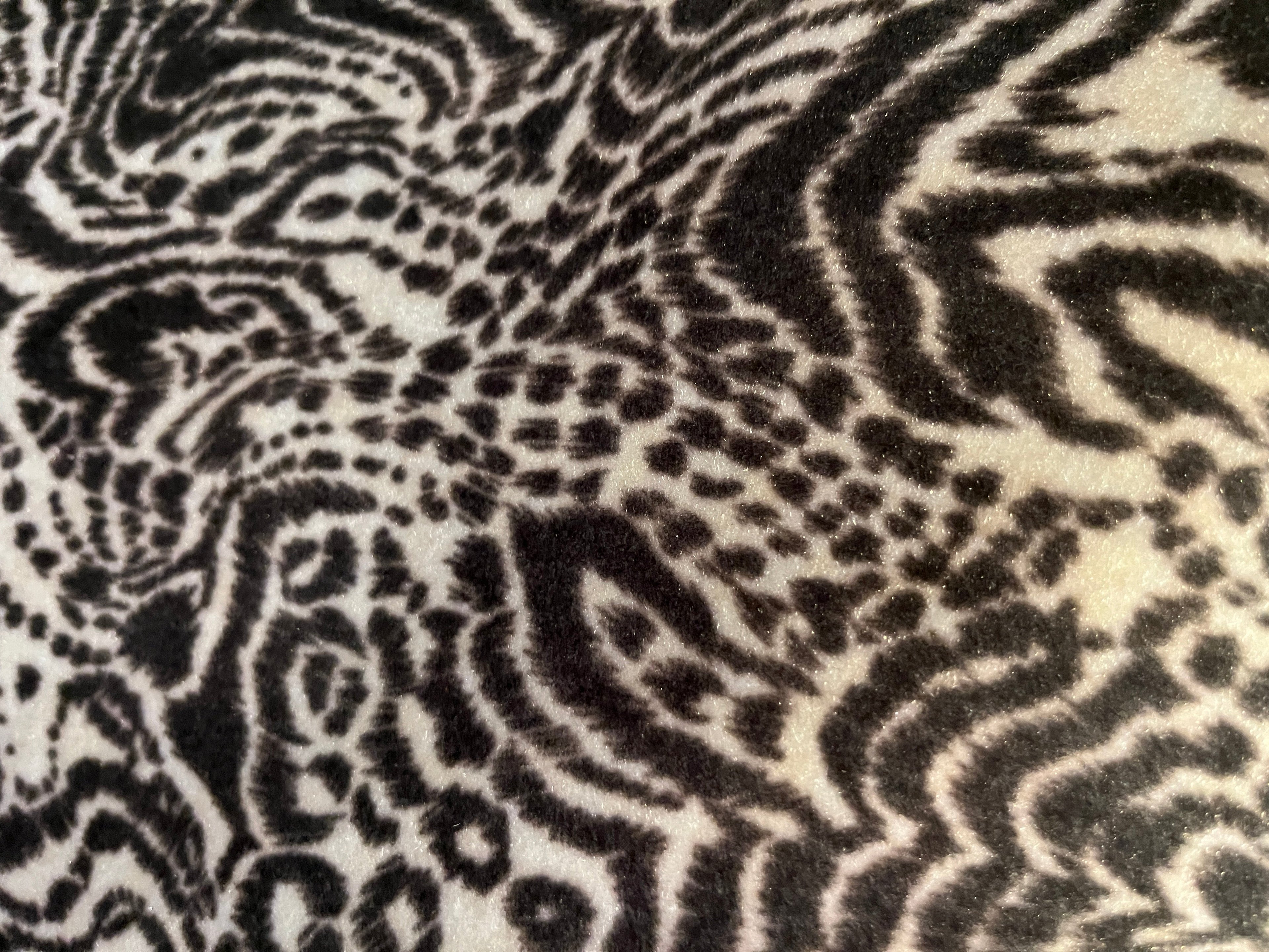 Faux Fur Animal Print Fabric