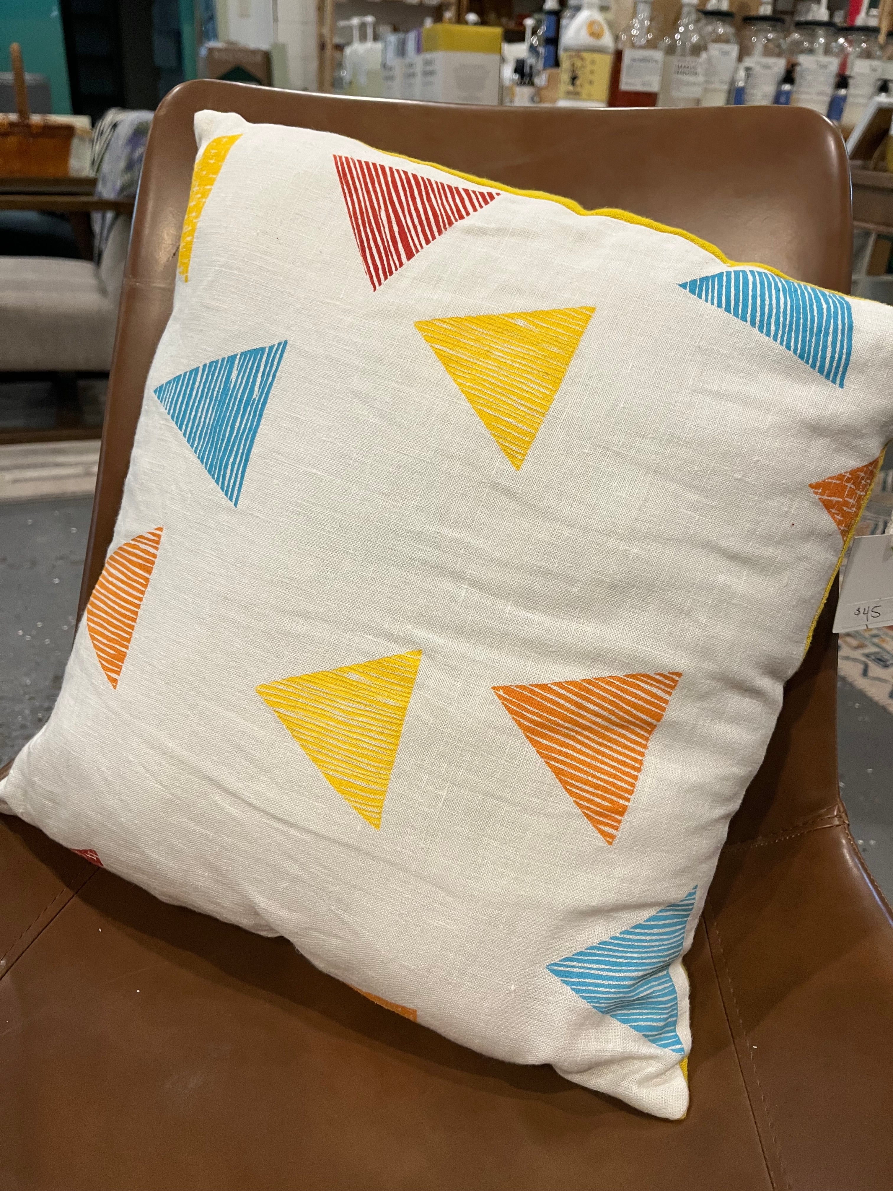 Jeanne McGee Pillow - Triangle