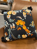 Raspberry Room Pillow Floral