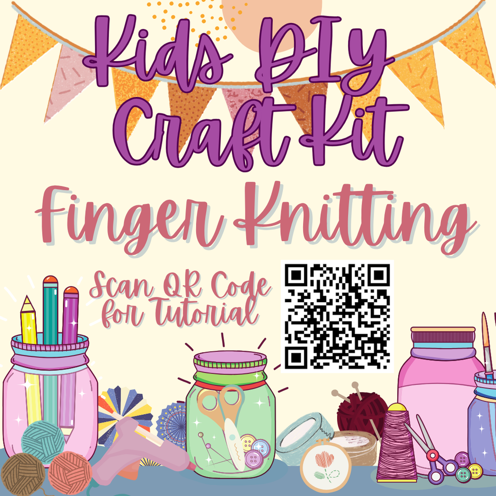 Recycled kid craft kits