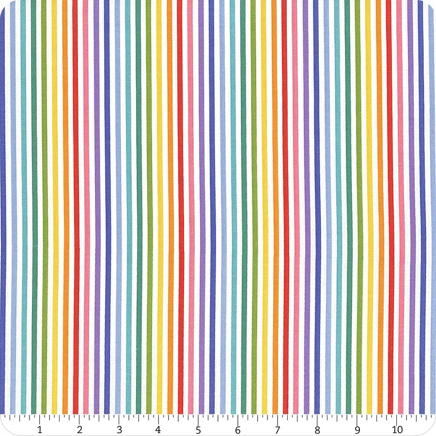 Riley Blake Fabric Rainbow Stripes