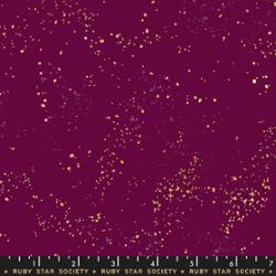 Ruby Star-Speckled Fabric