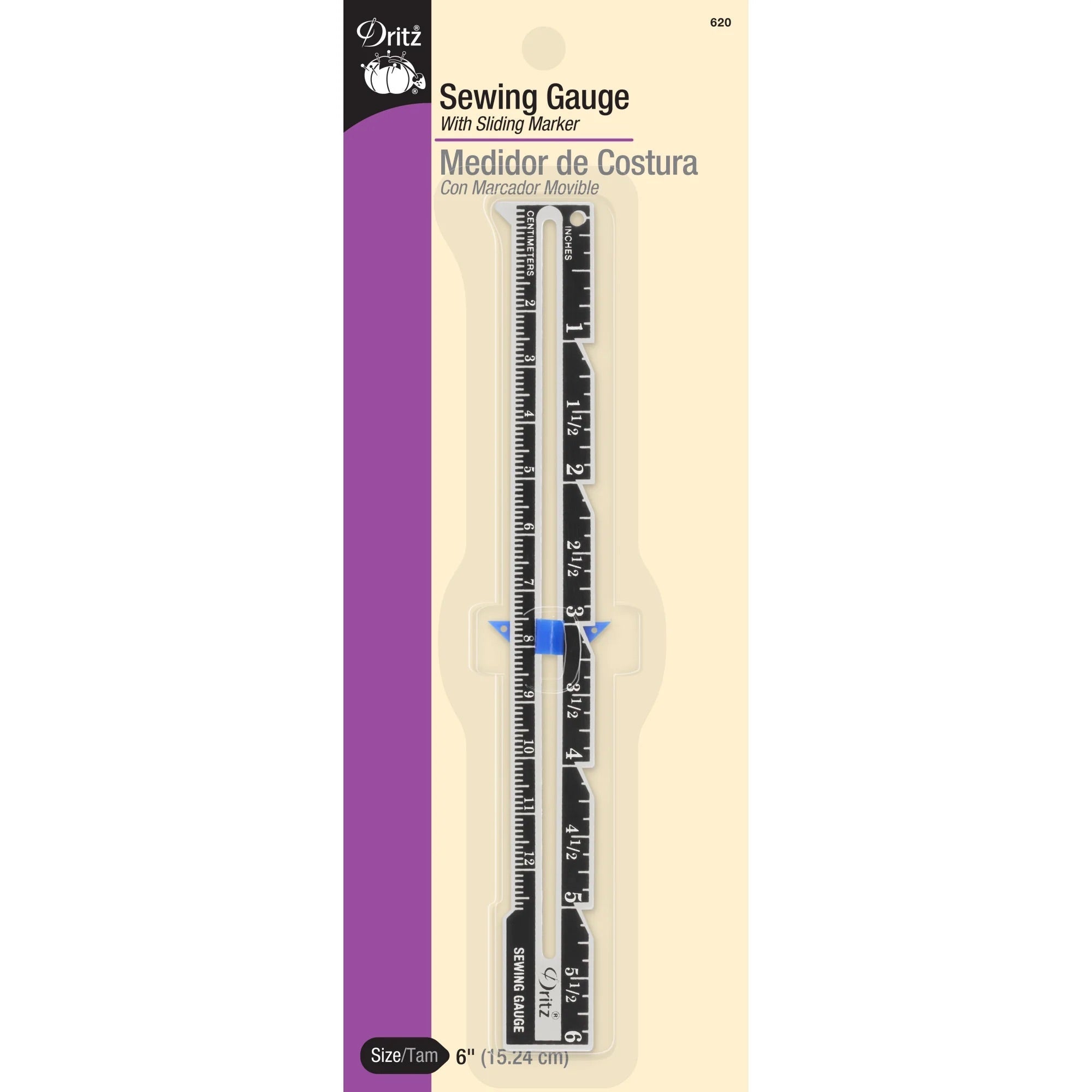 Dritz Sewing Gauge with Metrics