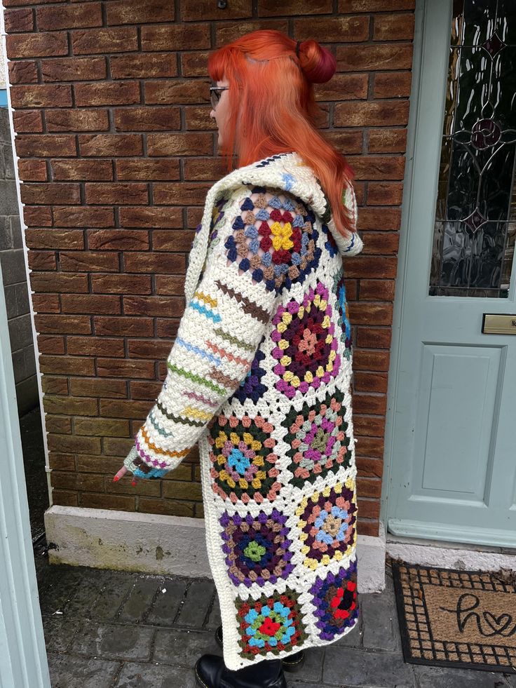 Sprinkle Scrap Crochet Cardigan Pattern