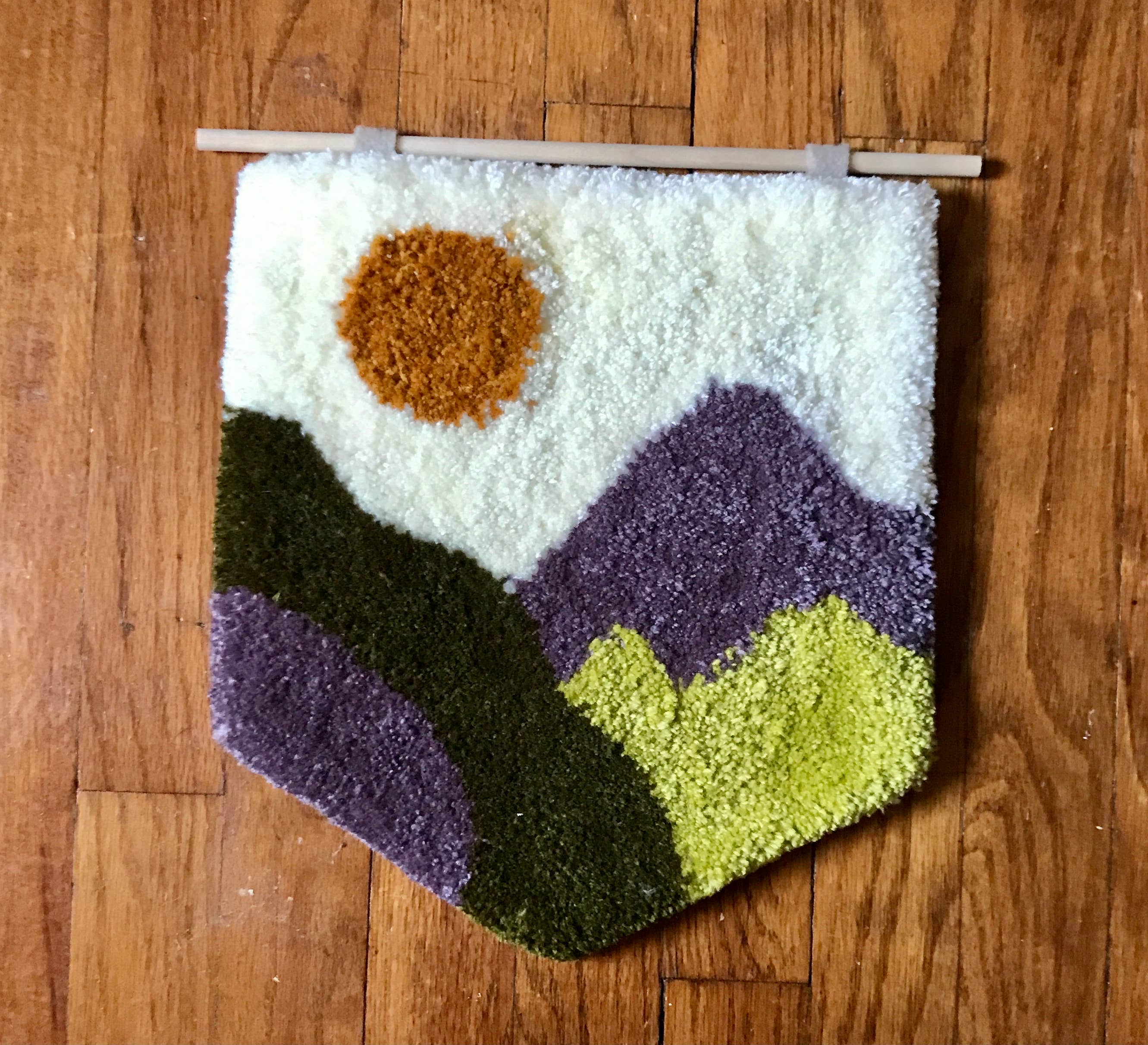 Hi Cutie Tufted Wall Flags