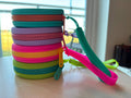 The Squishcase Notions Neon Organizer Mini Bag Charm Storage