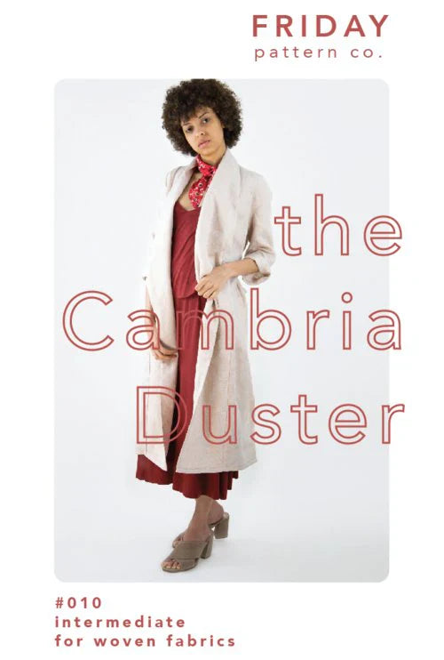 Friday Pattern Co - The Cambria Duster Sewing Patter