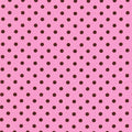 Robert Kaufman Dots a Lot Pink/Brown 1/4 yard