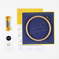 Zodiac Embroidery Kit