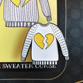 Enamel Pin - The Sweater Curse Pin (The Knitter's Oracle)