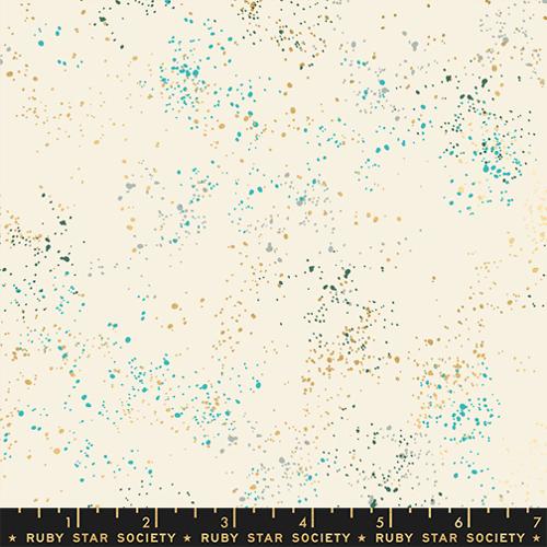 Ruby Star-Speckled Fabric