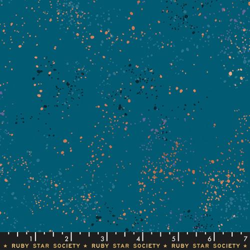 Ruby Star-Speckled Fabric