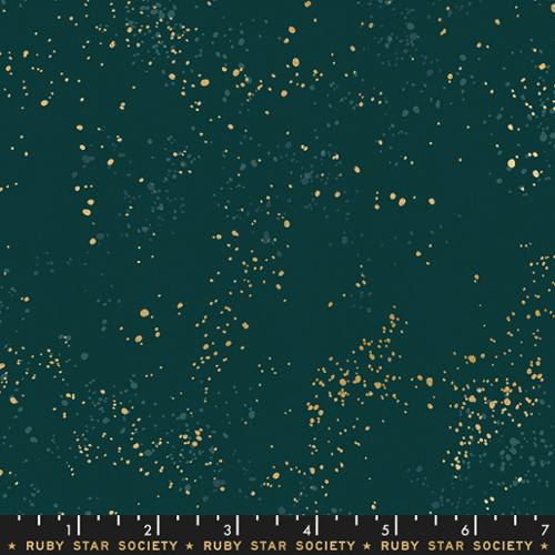 Ruby Star-Speckled Fabric