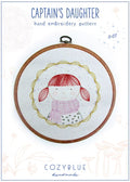 CozyBlue - Captain's Daughter Embroidery Pattern Iron-On