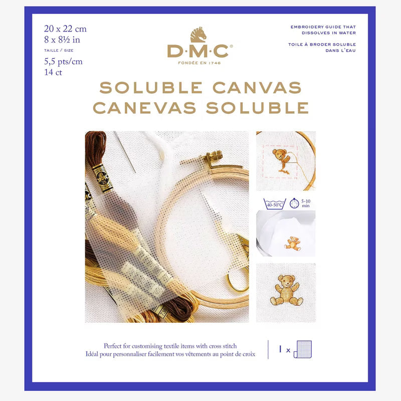 Water Soluble Canvas